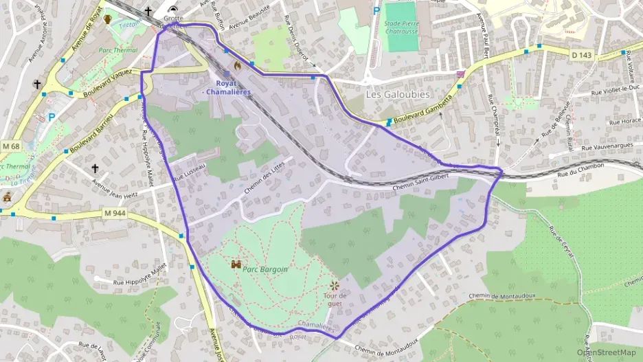 Appartement 125 m² quatre pièces à vendre à Chamalières