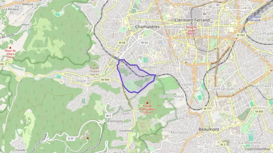 Appartement 125 m² quatre pièces à vendre à Chamalières