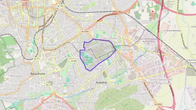 Appartement 38 m² une piece à vendre à Aubière