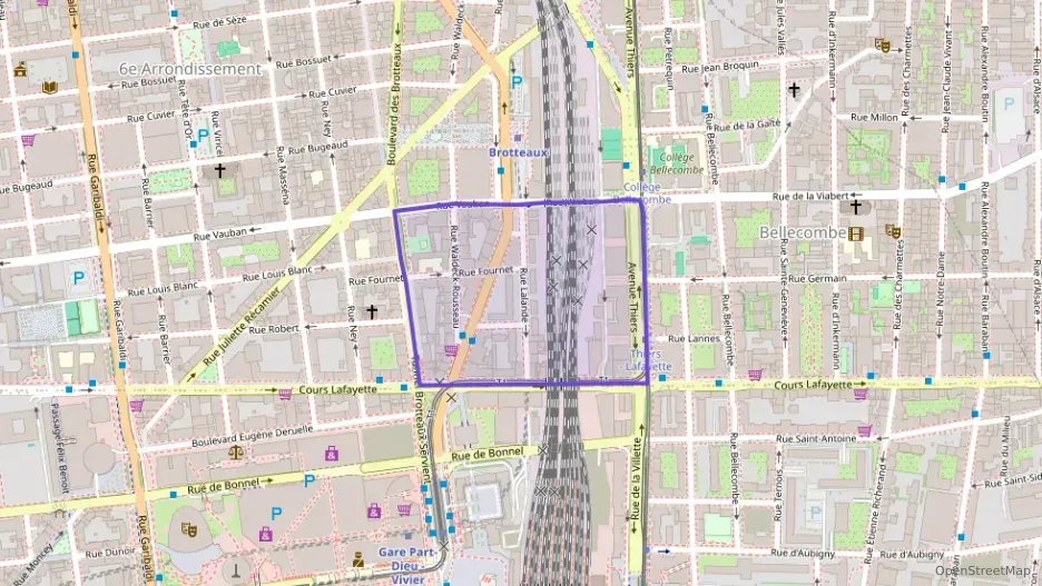 Appartement 59 m² deux pieces à vendre à Lyon 6e Arrondissement