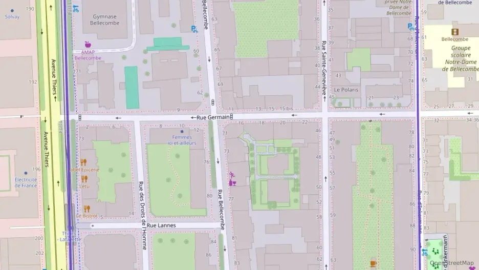 Appartement 48 m² deux pieces à vendre à Lyon 6e Arrondissement