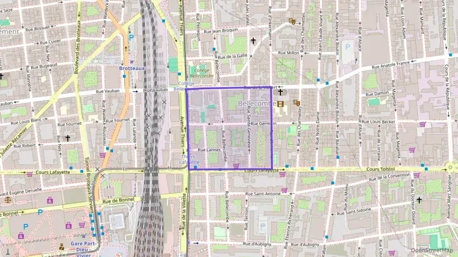 Appartement 48 m² deux pieces à vendre à Lyon 6e Arrondissement