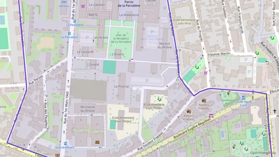 Appartement 60 m² trois pièces à vendre à Villeurbanne Appartement 60 m² trois pièces à vendre à Villeurbanne