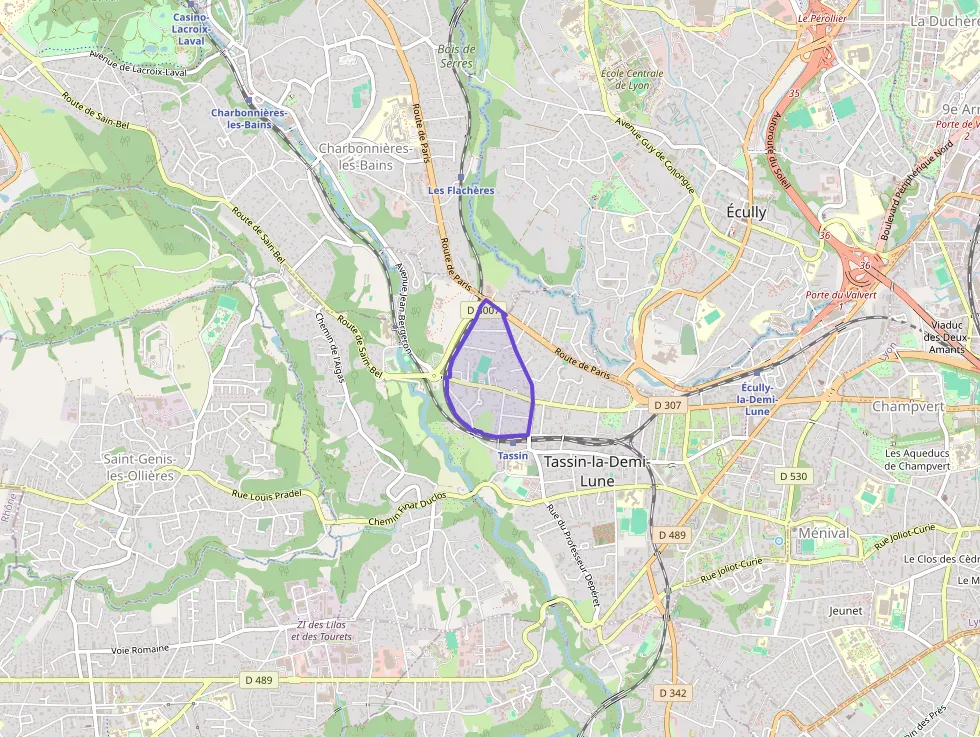 Appartement 60 m² trois pièces à vendre à Tassin-la-Demi-Lune