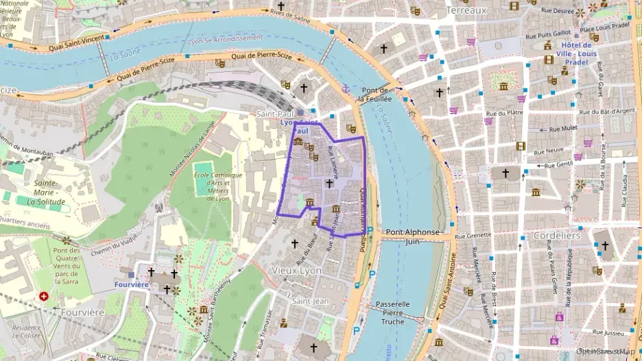 Appartement 45 m² deux pieces à vendre à Lyon 5e Arrondissement