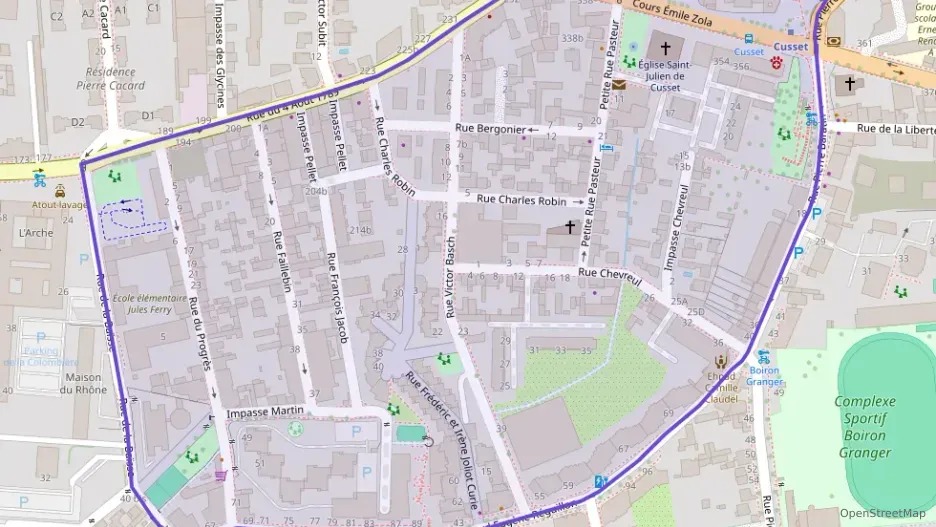 Appartement 29 m² une piece à vendre à Villeurbanne