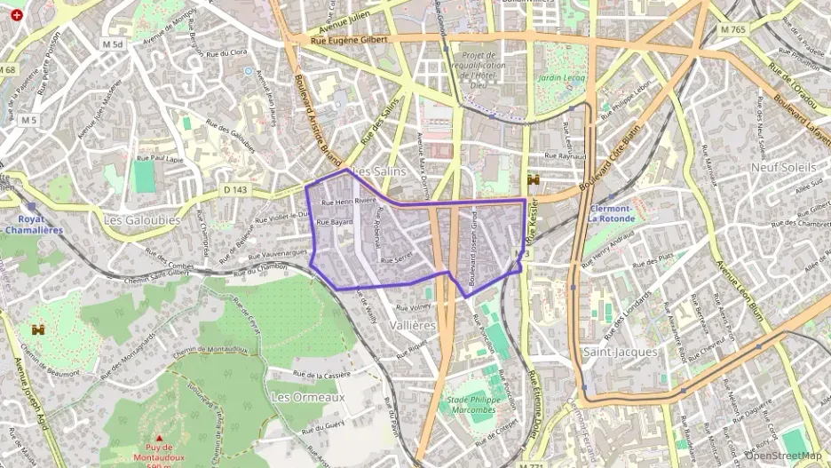 Appartement 44 m² deux pieces à vendre à Clermont-Ferrand