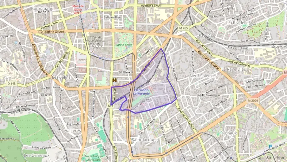 Appartement 65 m² trois pièces à vendre à Clermont-Ferrand