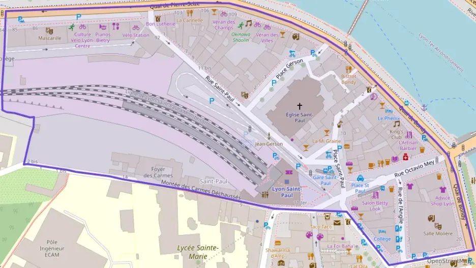 Appartement 56 m² deux pieces à vendre à Lyon 5e Arrondissement