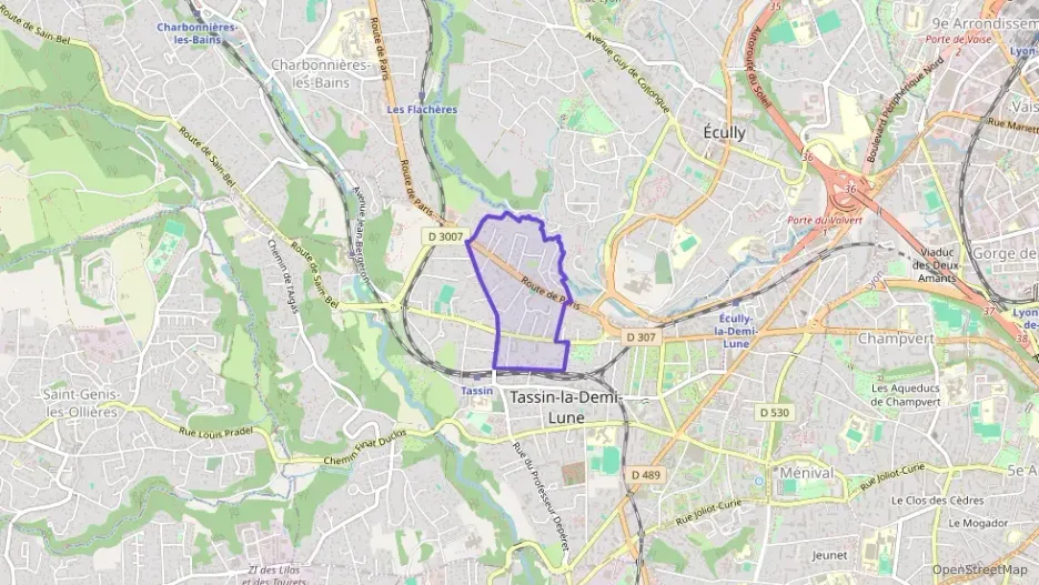 Appartement 65 m² trois pièces à vendre à Tassin-la-Demi-Lune Appartement 65 m² trois pièces à vendre à Tassin-la-Demi-Lune