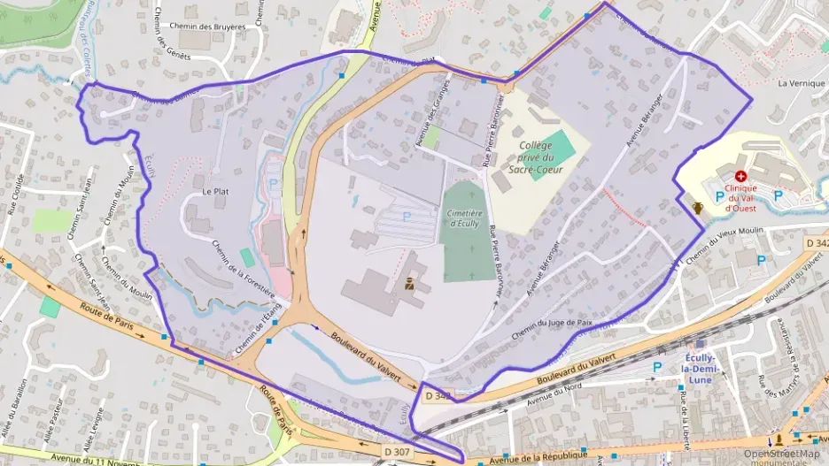 Appartement 46 m² deux pieces à vendre à Écully