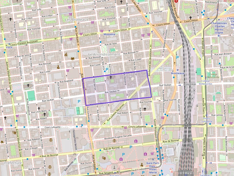 Appartement 37 m² deux pieces à vendre à Lyon 6e Arrondissement