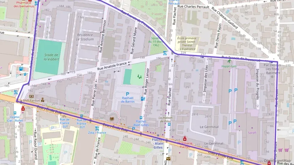 Appartement 44 m² deux pieces à vendre à Villeurbanne Appartement 44 m² deux pieces à vendre à Villeurbanne