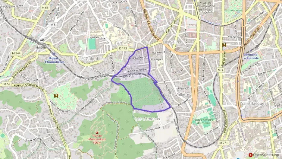 Appartement 73 m² quatre pièces à vendre à Clermont-Ferrand