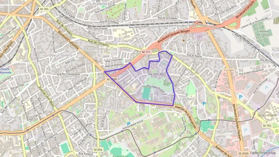 Appartement 73 m² quatre pièces à vendre à Clermont-Ferrand