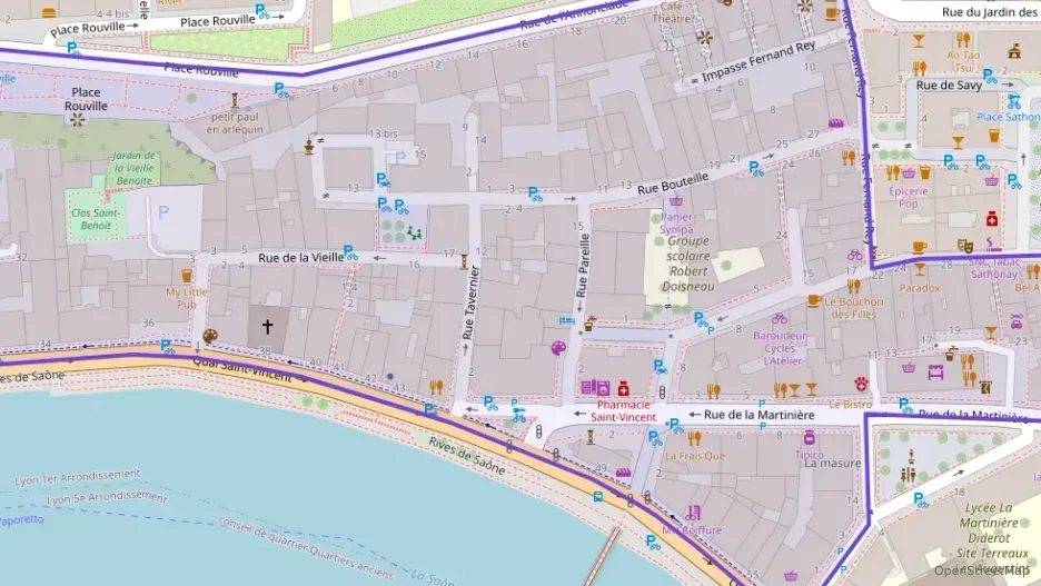 Appartement 69 m² trois pièces à vendre à Lyon 1er Arrondissement