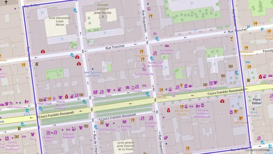 Appartement 146 m² quatre pièces à vendre à Lyon 6e Arrondissement