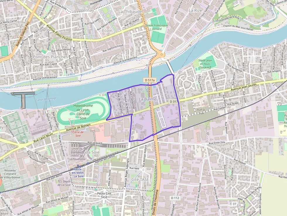 Appartement 53 m² trois pièces à vendre à Vaulx-en-Velin