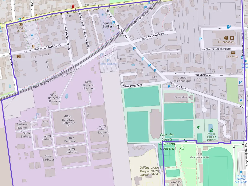 Appartement 42 m² deux pieces à vendre à Décines-Charpieu