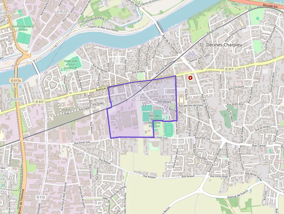 Appartement 42 m² deux pieces à vendre à Décines-Charpieu