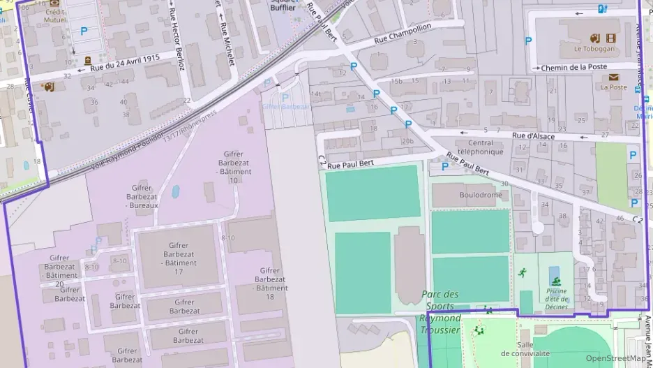 Appartement 42 m² deux pieces à vendre à Décines-Charpieu