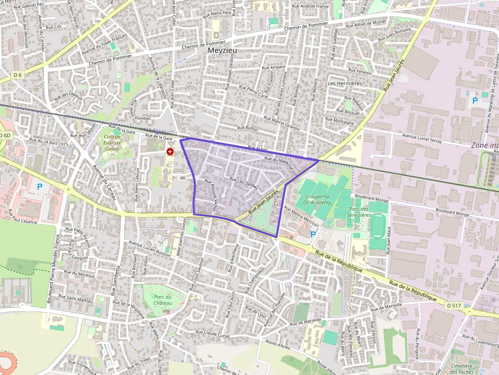 Appartement 67 m² trois pièces à vendre à Meyzieu