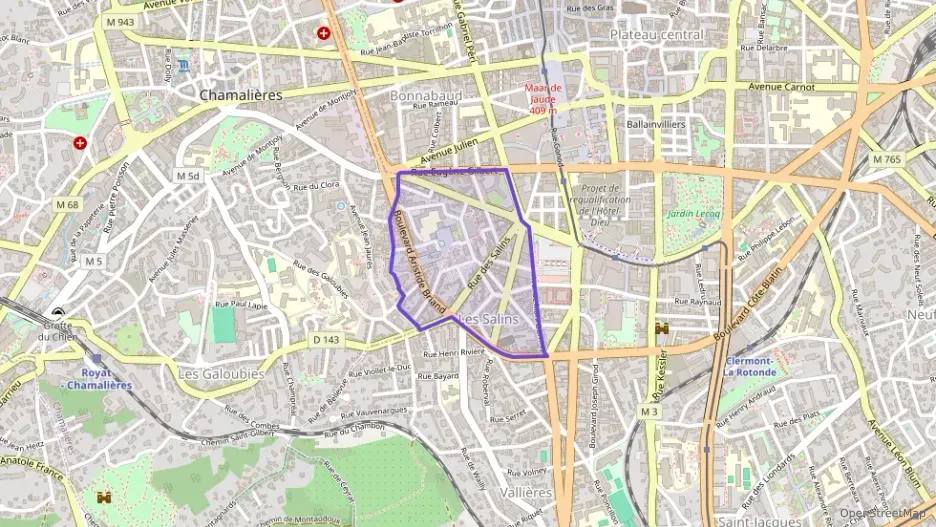 Appartement 50 m² deux pieces à vendre à Clermont-Ferrand
