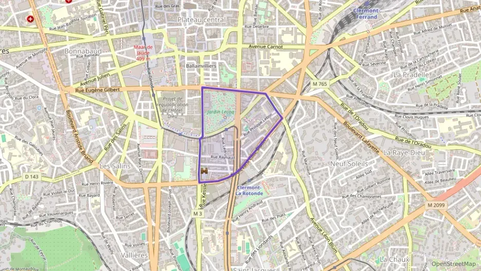 Appartement 56 m² deux pieces à vendre à Clermont-Ferrand