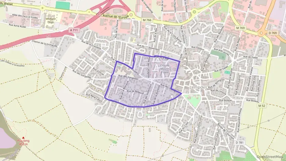 Appartement 66 m² trois pièces à vendre à Lempdes