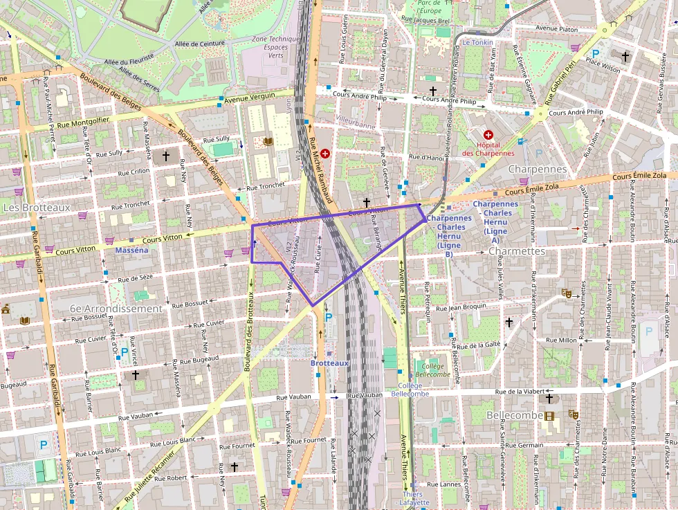 Appartement 81 m² quatre pièces à vendre à Lyon 6e Arrondissement