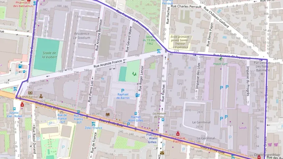 Appartement 63 m² quatre pièces à vendre à Villeurbanne Appartement 63 m² quatre pièces à vendre à Villeurbanne