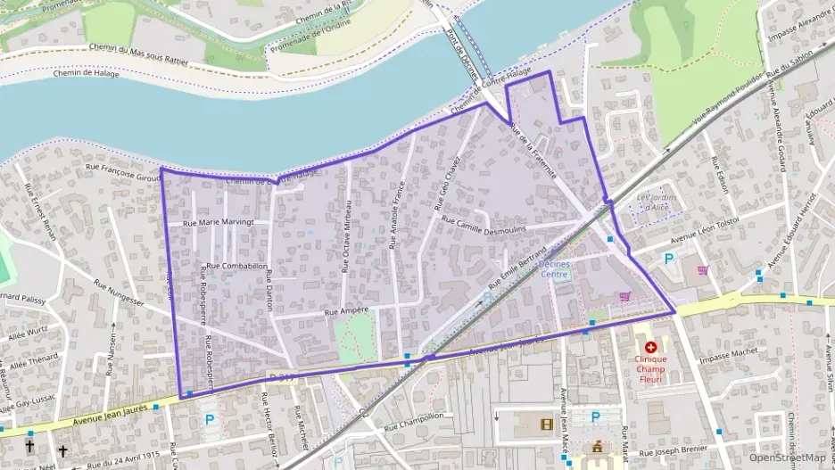 Appartement 46 m² deux pieces à vendre à Décines-Charpieu Appartement 46 m² deux pieces à vendre à Décines-Charpieu