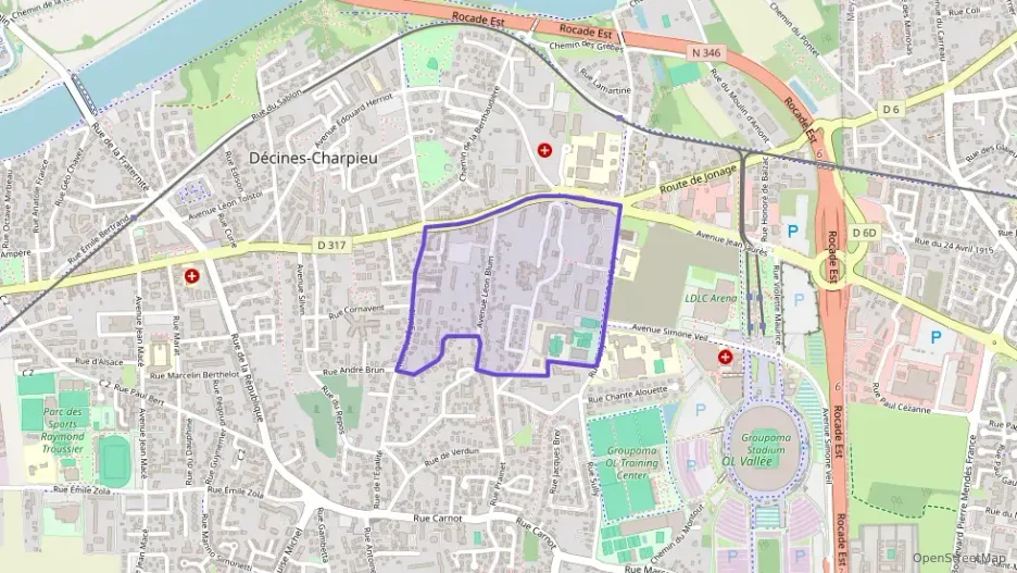 Appartement 44 m² deux pieces à vendre à Décines-Charpieu