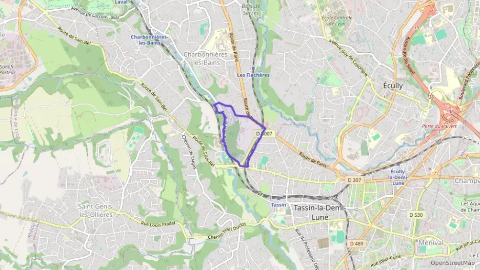 Appartement 65 m² trois pièces à vendre à Tassin-la-Demi-Lune