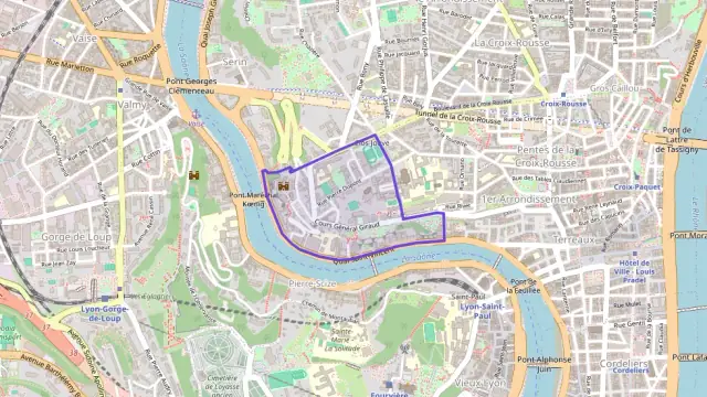 Appartement 76 m² deux pieces à vendre à Lyon 1er Arrondissement