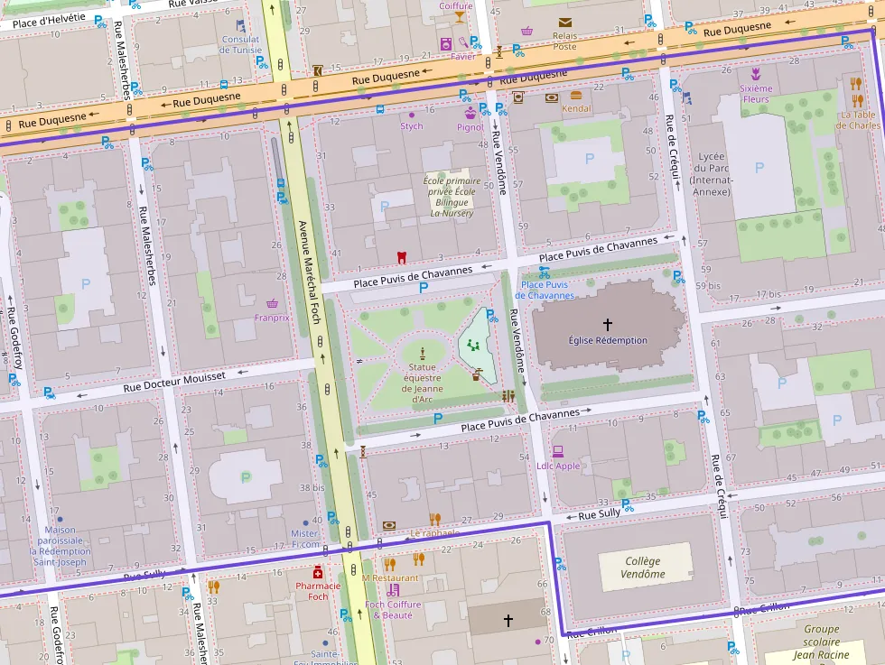 Appartement 130 m² quatre pièces à vendre à Lyon 6e Arrondissement