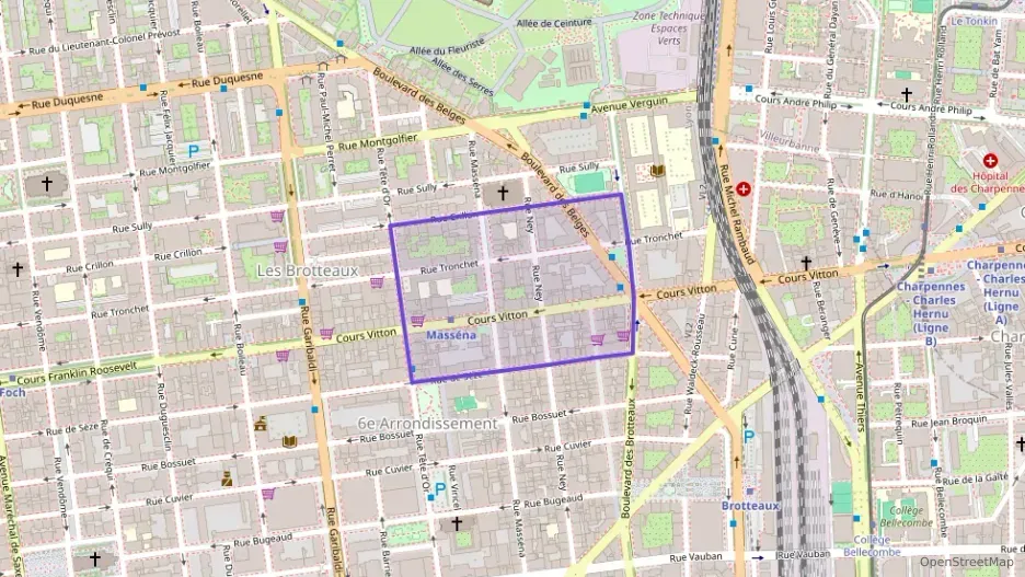 Appartement 72 m² deux pieces à vendre à Lyon 6e Arrondissement Appartement 72 m² deux pieces à vendre à Lyon 6e Arrondissement