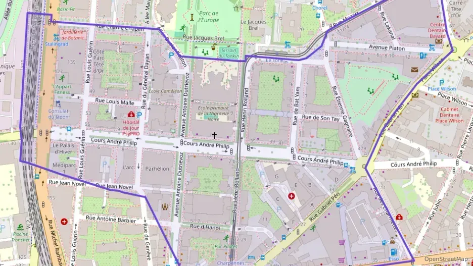 Appartement 85 m² quatre pièces à vendre à Villeurbanne