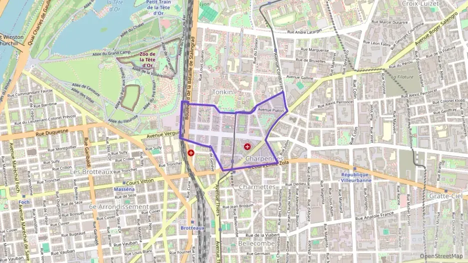 Appartement 94 m² cinq pièces à vendre à Villeurbanne Appartement 94 m² cinq pièces à vendre à Villeurbanne