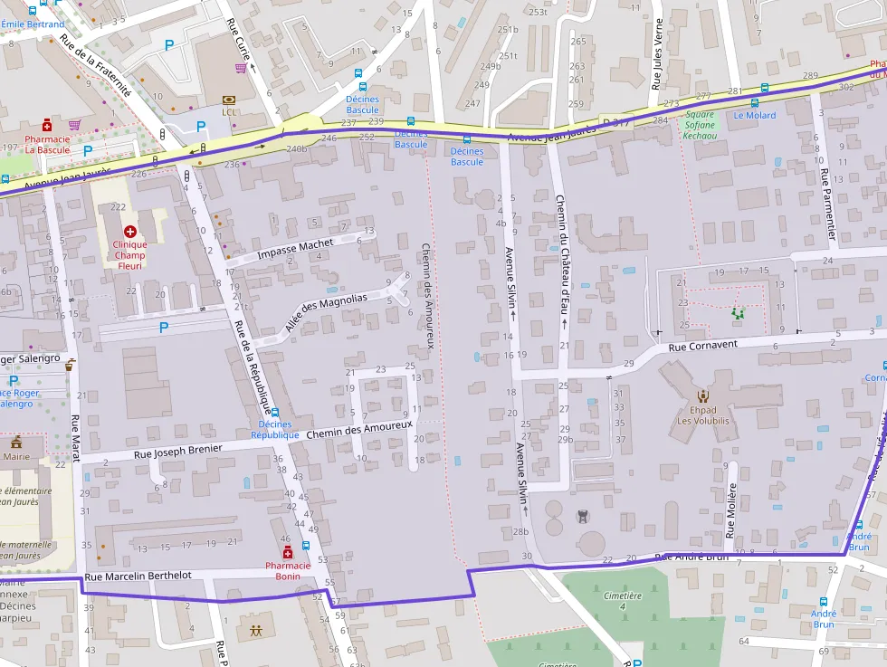 Appartement 45 m² deux pieces à vendre à Décines-Charpieu