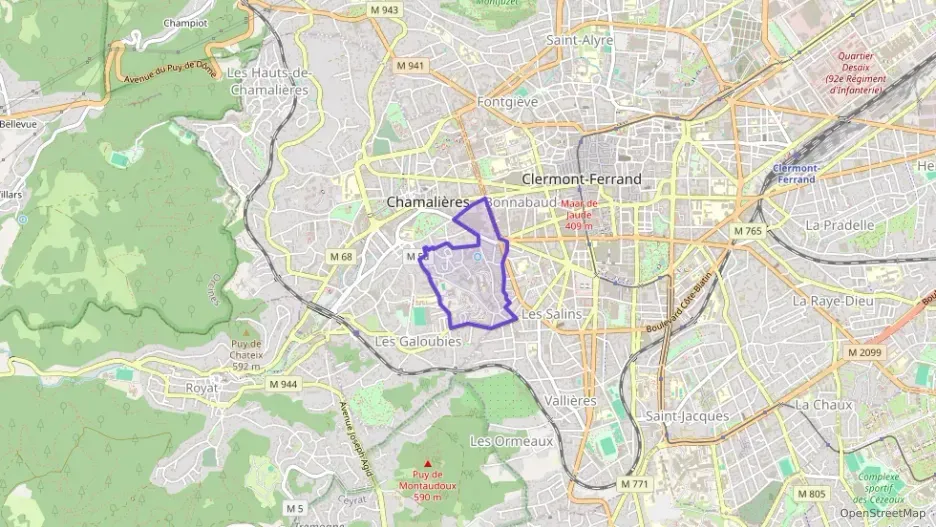 Appartement 60 m² deux pieces à vendre à Chamalières Appartement 60 m² deux pieces à vendre à Chamalières