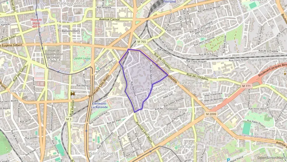 Appartement 63 m² trois pièces à vendre à Clermont-Ferrand Appartement 63 m² trois pièces à vendre à Clermont-Ferrand