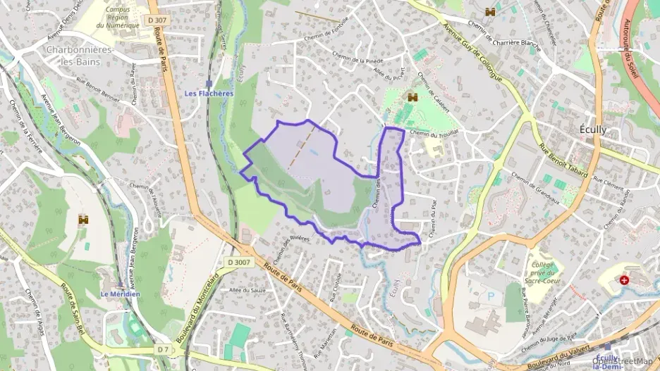 Appartement 82 m² trois pièces à vendre à Écully