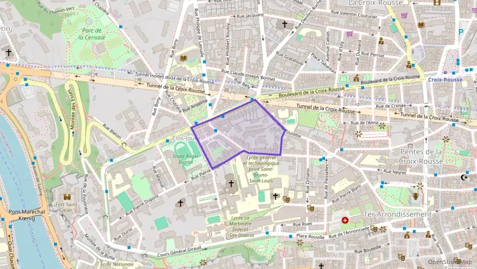 Appartement 57 m² deux pieces à vendre à Lyon 1er Arrondissement Appartement 57 m² deux pieces à vendre à Lyon 1er Arrondissement