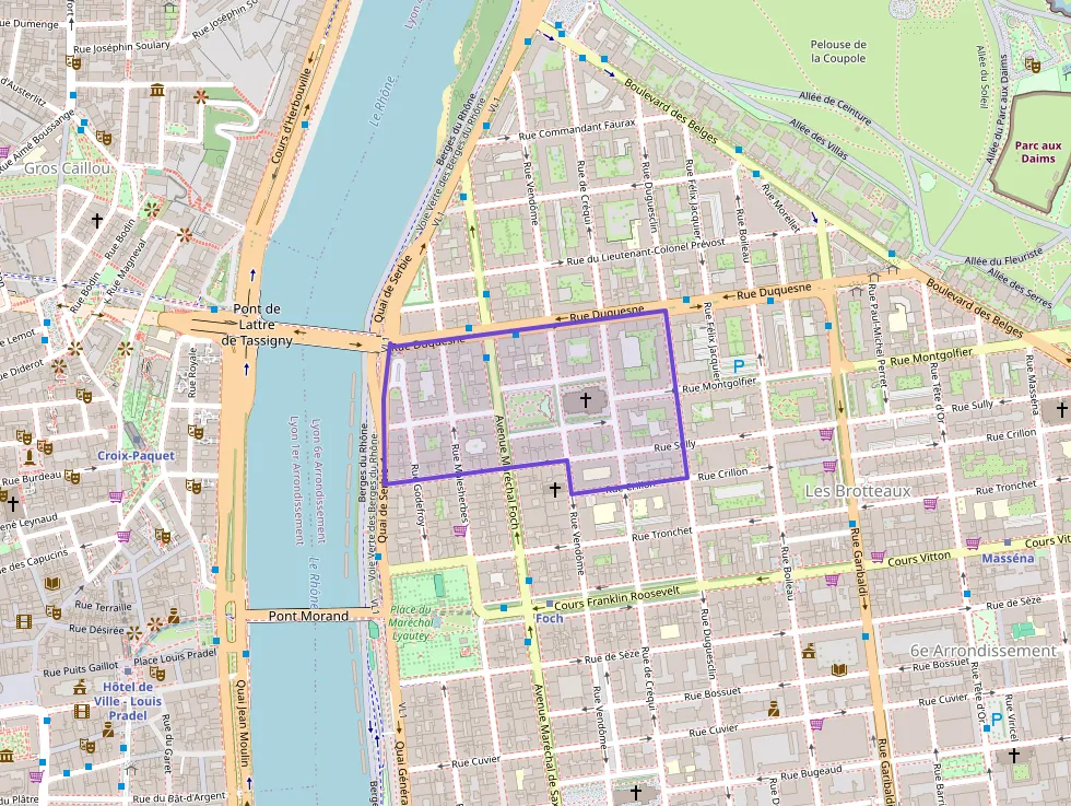 Appartement 147 m² quatre pièces à vendre à Lyon 6e Arrondissement