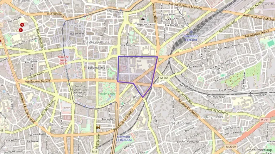 Appartement 32 m² deux pieces à vendre à Clermont-Ferrand