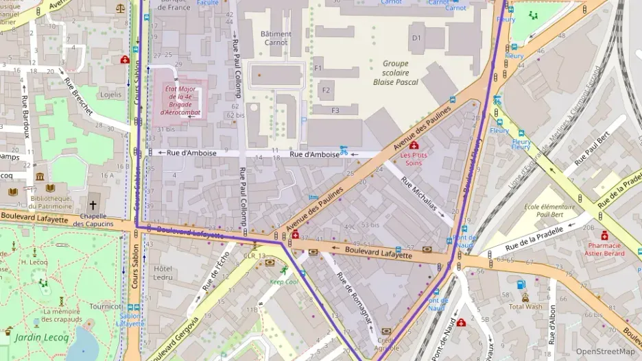 Appartement 102 m² cinq pièces à vendre à Clermont-Ferrand Appartement 102 m² cinq pièces à vendre à Clermont-Ferrand