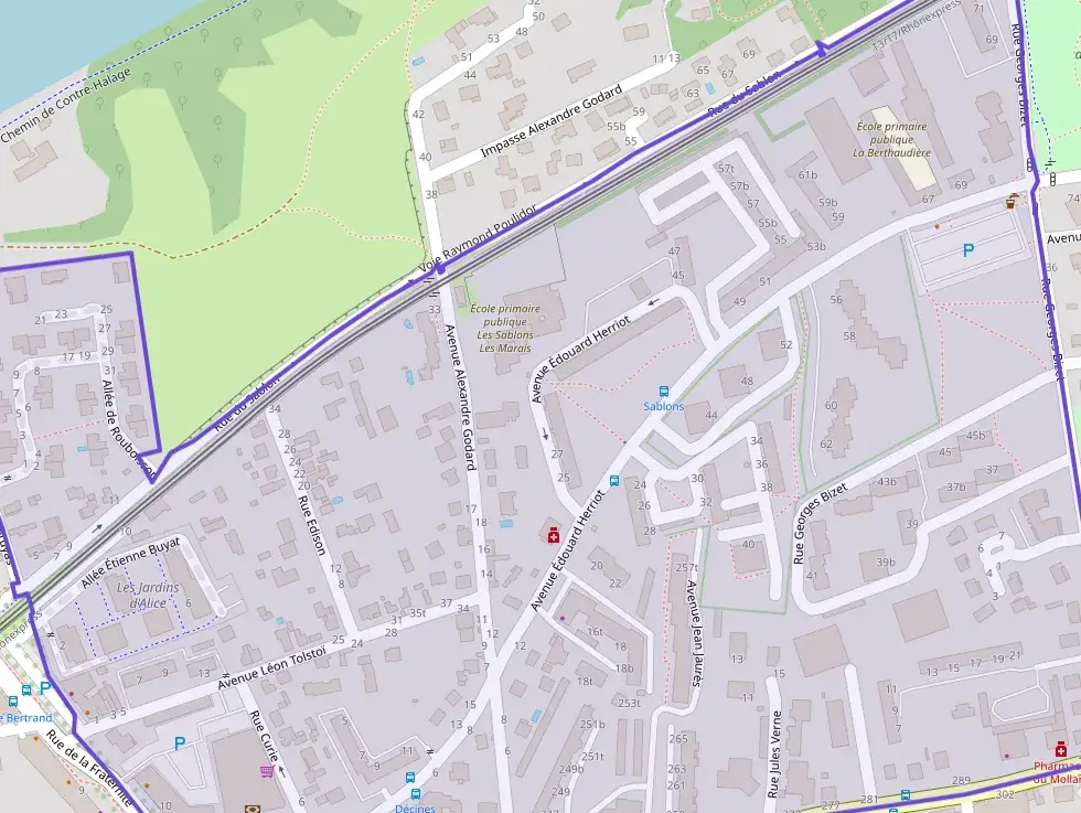 Appartement 64 m² trois pièces à vendre à Décines-Charpieu