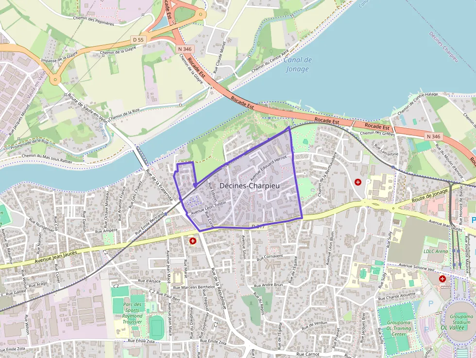 Appartement 83 m² quatre pièces à vendre à Décines-Charpieu