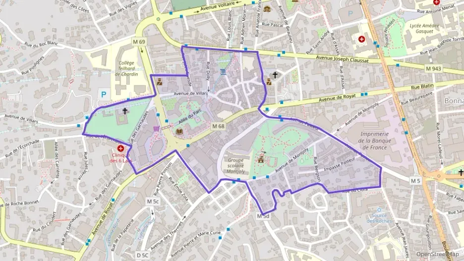 Appartement 46 m² deux pieces à vendre à Chamalières